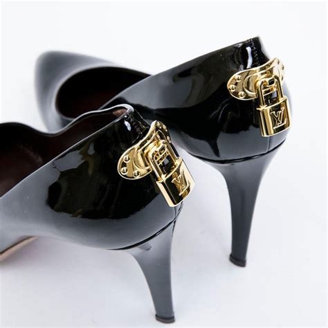 louis vuitton black stilettos|louis vuitton uncover heels.